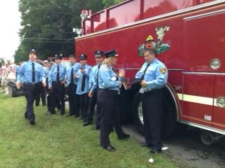 Members at Mahopac parade 2013